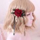 Rose Gothic Lolita Style Brooch / Hair Clip (LG32)